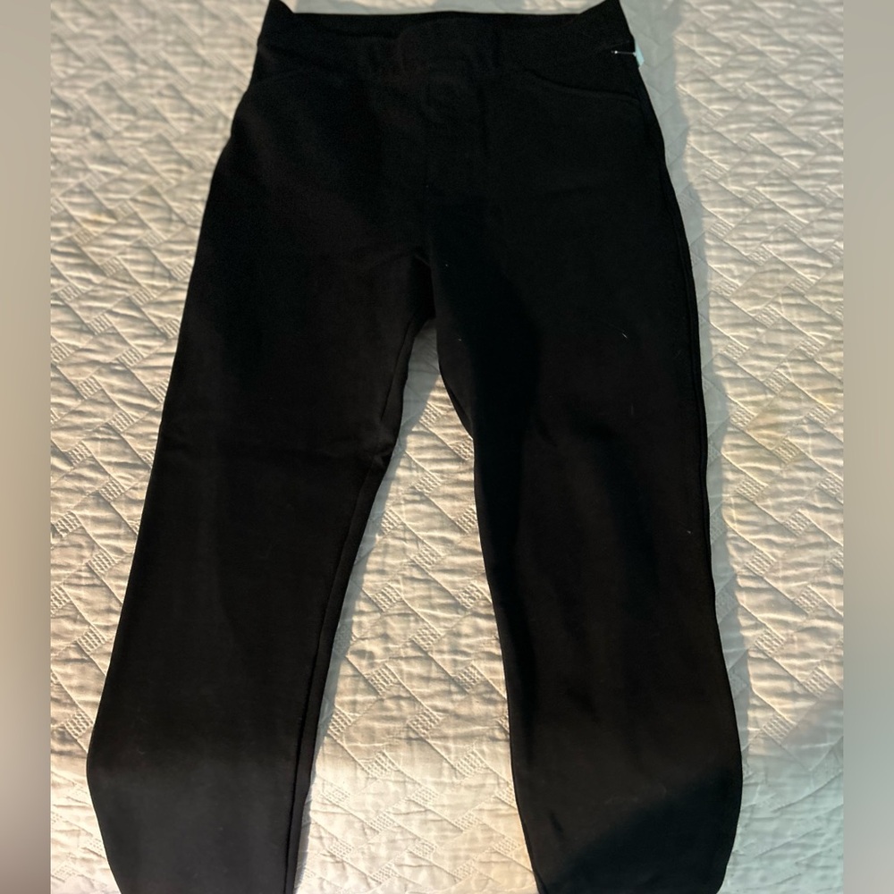 SPANX BLACK TROUSER PANTS